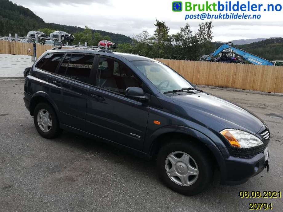 SsangYong Kyron 2006-2008 , Motorkode: D20D-051, Girkassekode: