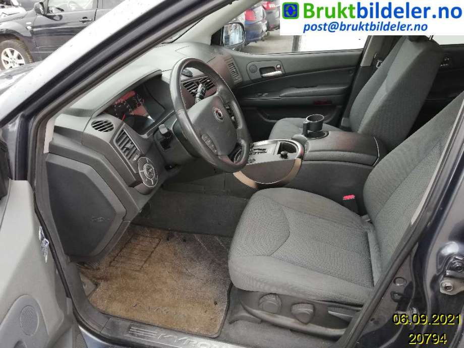 SsangYong Kyron 2006-2008 , Motorkode: D20D-051, Girkassekode: