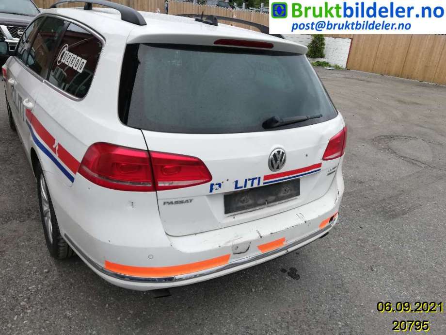 VW Passat 2011-2015 (B7) (B7), Motorkode: CFGB, Girkassekode: 