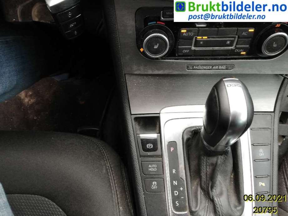 VW Passat 2011-2015 (B7) (B7), Motorkode: CFGB, Girkassekode: 