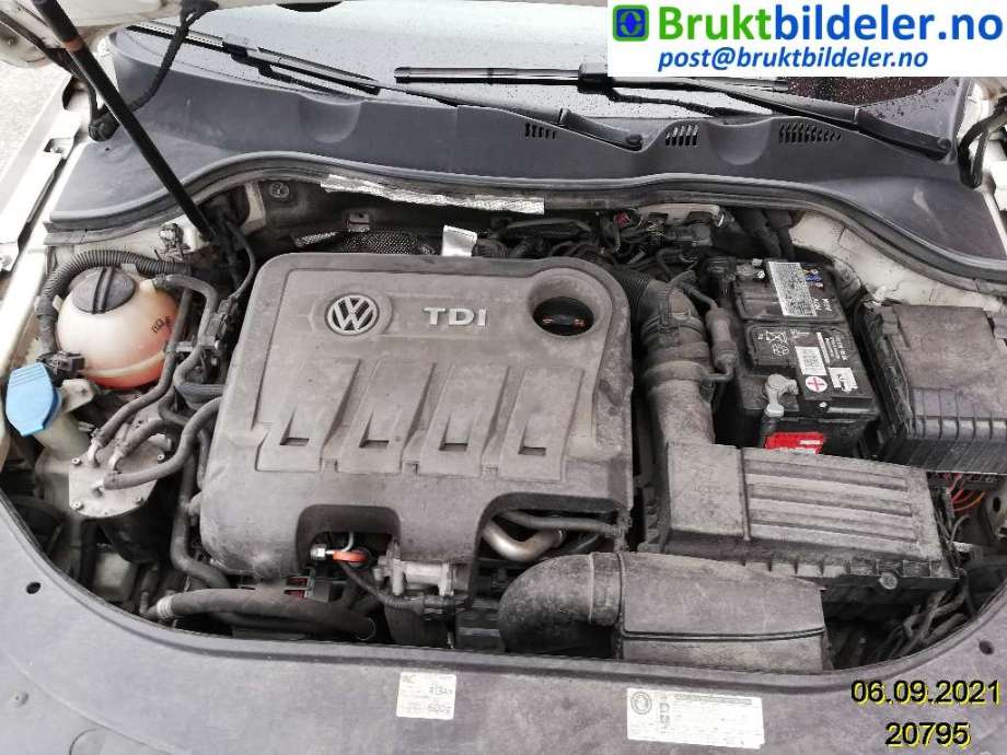 VW Passat 2011-2015 (B7) (B7), Motorkode: CFGB, Girkassekode: 
