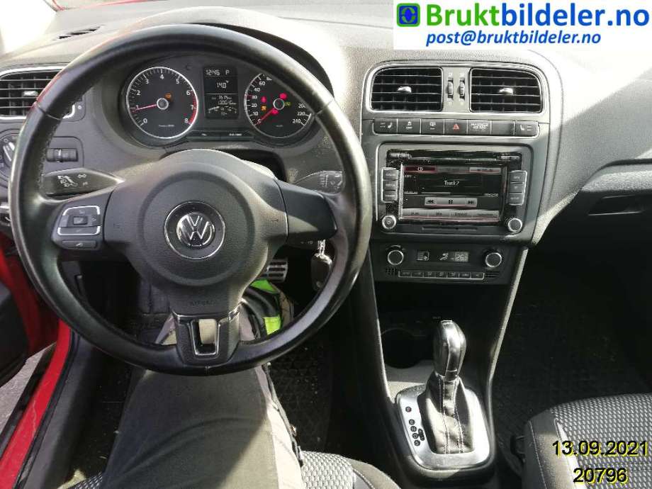 VW Polo 2009-2014 (Type V, Fase 1) , Motorkode: CBZC;CJZC, Girkassekode: 