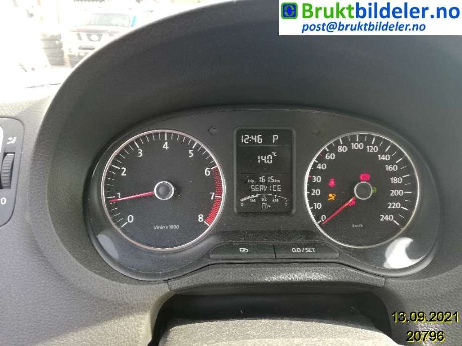 VW Polo 2009-2014 (Type V, Fase 1) , Motorkode: CBZC;CJZC, Girkassekode: 
