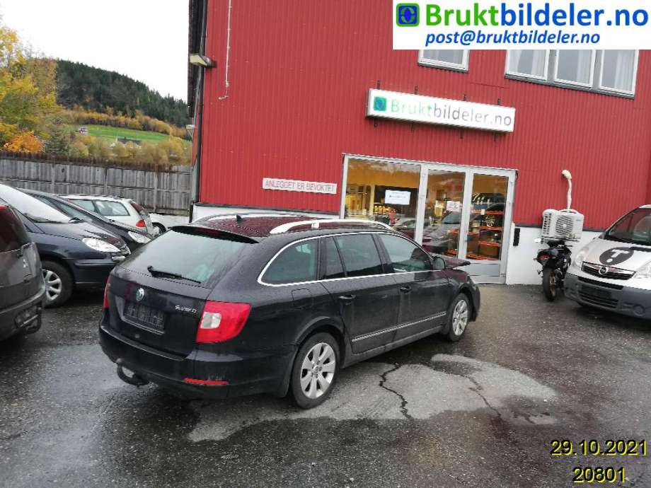 Škoda Superb 2008-2015 (Type II) , Motorkode: CAYC, Girkassekode: MTG