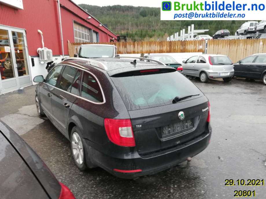 Škoda Superb 2008-2015 (Type II) , Motorkode: CAYC, Girkassekode: MTG