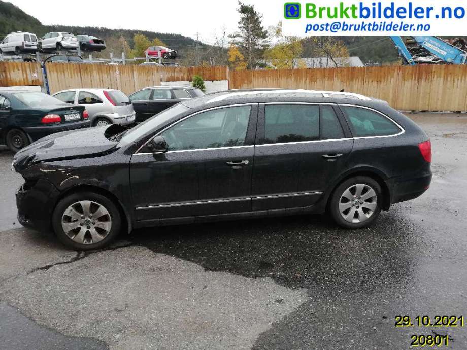 Škoda Superb 2008-2015 (Type II) , Motorkode: CAYC, Girkassekode: MTG