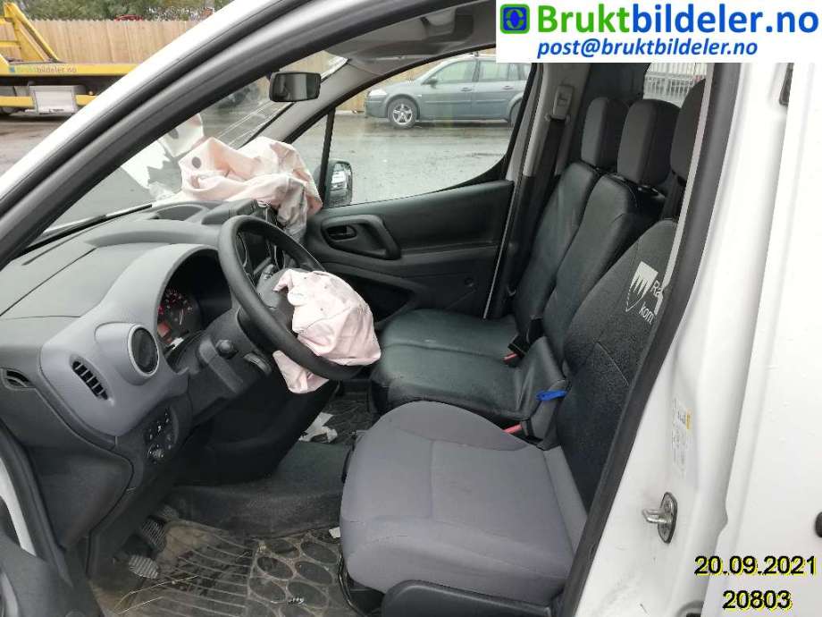 Peugeot Partner 2015-2019 (Type II, Fase 2) , Motorkode: BHY, Girkassekode: 