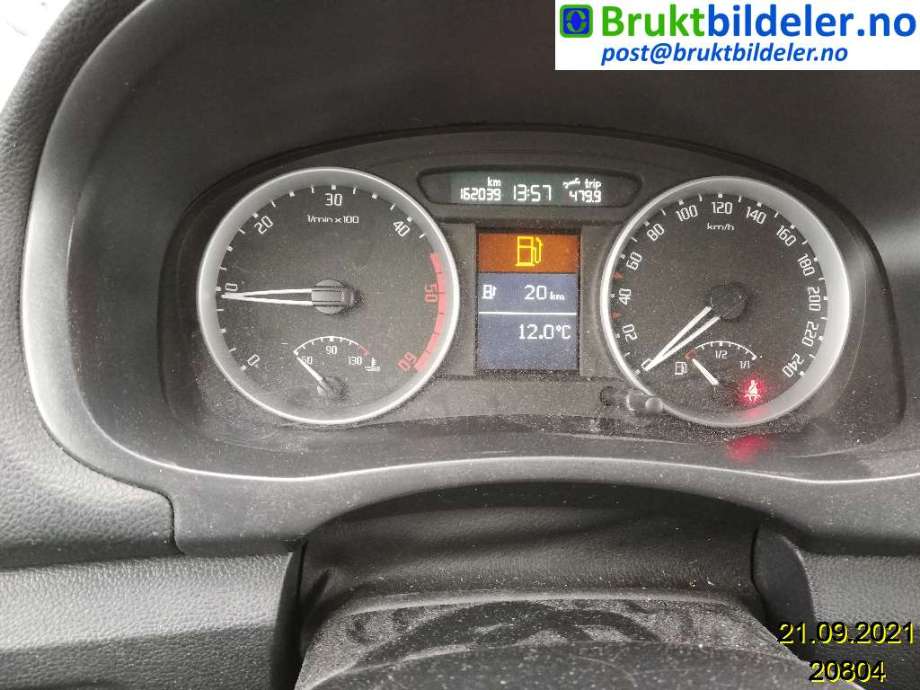 Škoda Fabia 2007-2010 (Type II, Fase 1) , Motorkode: BMS;BNV, Girkassekode: 