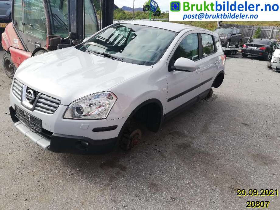 Nissan Qashqai 2007-2010 (Type I, Fase 1) , Motorkode: HR16DE, Girkassekode: 