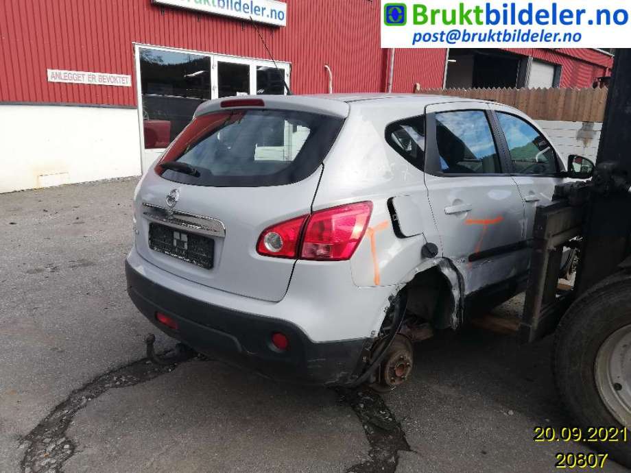 Nissan Qashqai 2007-2010 (Type I, Fase 1) , Motorkode: HR16DE, Girkassekode: 