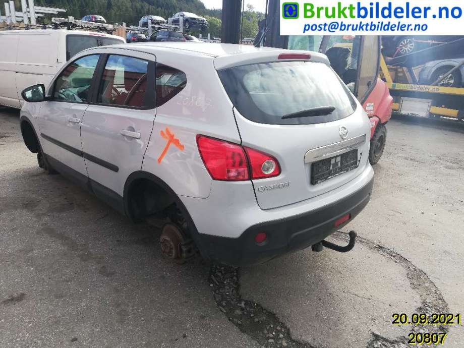 Nissan Qashqai 2007-2010 (Type I, Fase 1) , Motorkode: HR16DE, Girkassekode: 