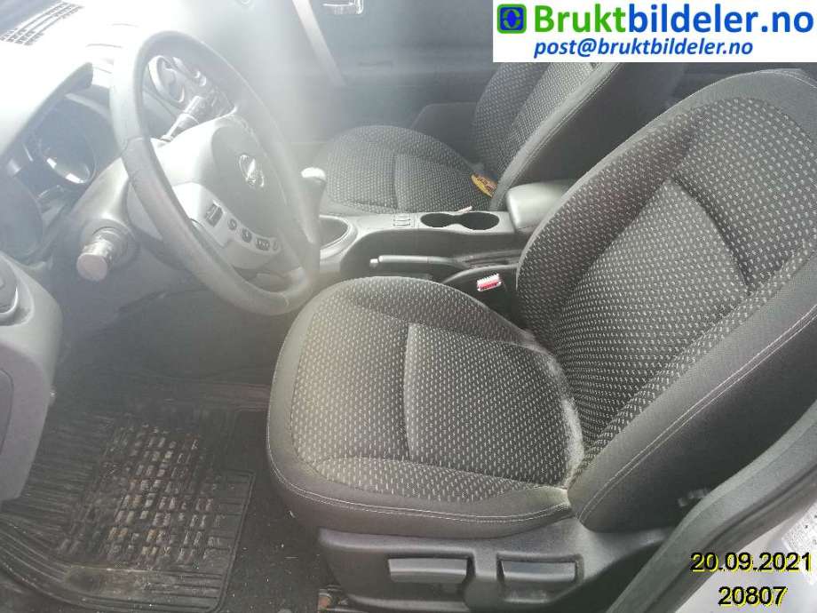 Nissan Qashqai 2007-2010 (Type I, Fase 1) , Motorkode: HR16DE, Girkassekode: 