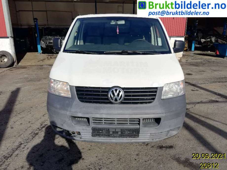 VW Transporter / Caravelle 2003-2009 (Fase 1) (T5) (T5), Motorkode: AXB, Girkassekode: 