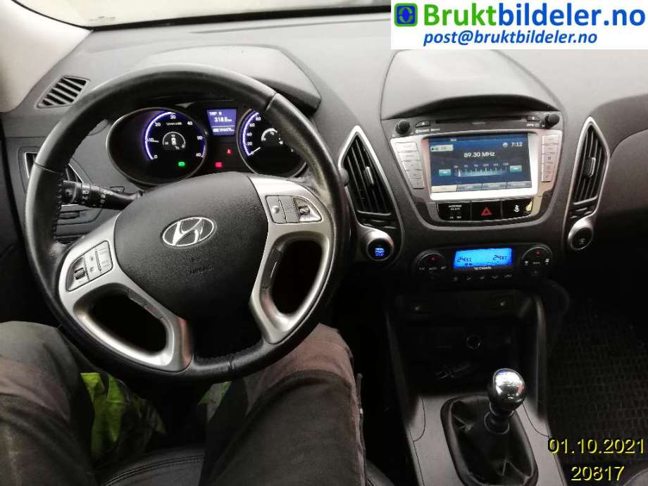 Hyundai Ix35 2010-2015 , Motorkode: D4FD, Girkassekode: 