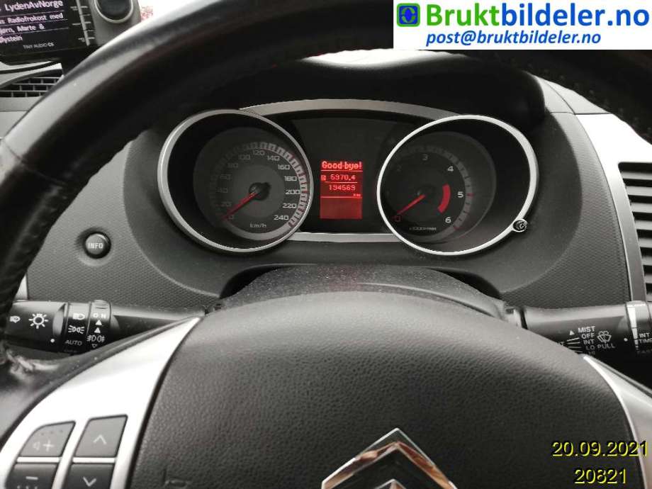 Citroën C-Crosser 2007-2012 , Motorkode: 4HK;4HN, Girkassekode: 