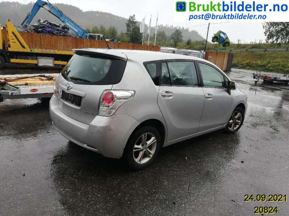 Toyota Verso 2009-2016 (Type III) , Motorkode: 1ZR-FAE, Girkassekode: 