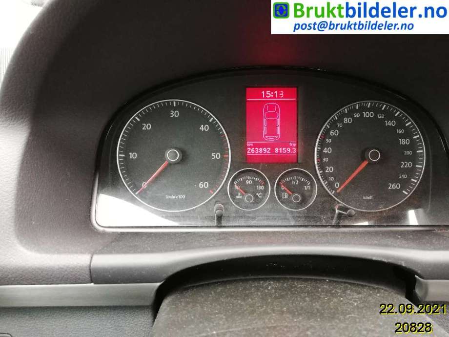 VW Touran 2007-2010 (Type I, Fase 2) , Motorkode: BLS;BXE, Girkassekode: 