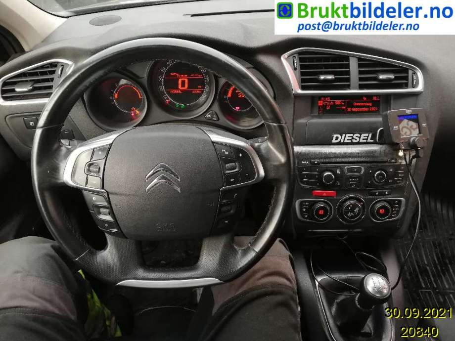 Citroën C4 2011-2017 (Type II) , Motorkode: 9HJ;9HP, Girkassekode: 