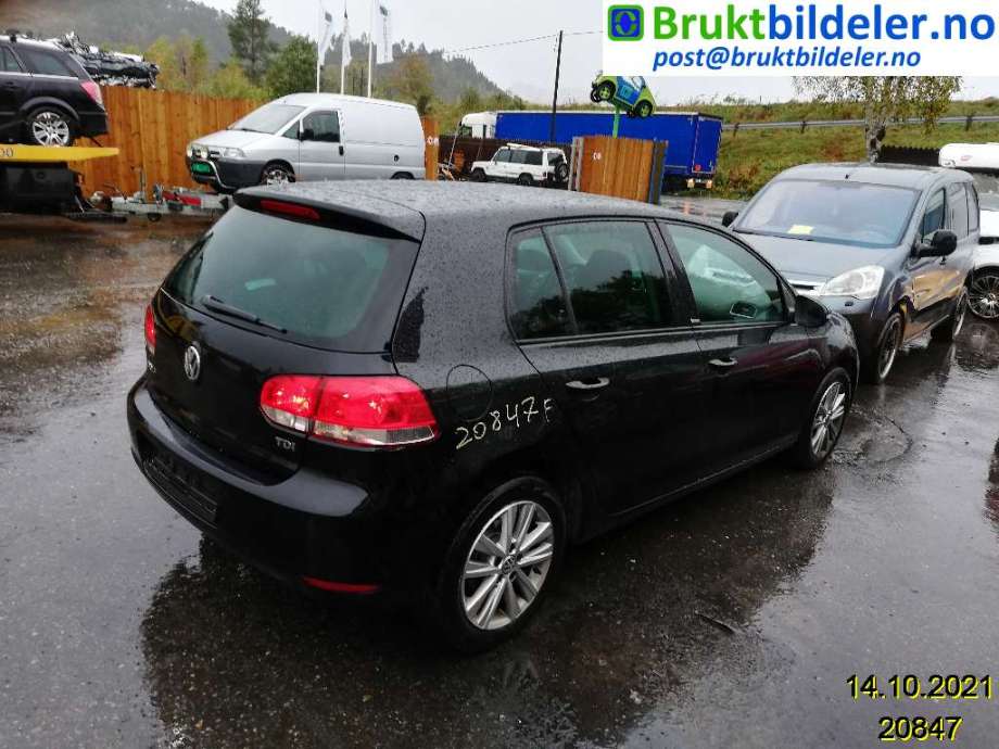 VW Golf VI 2008-2012 , Motorkode: CAYB, Girkassekode: LHW