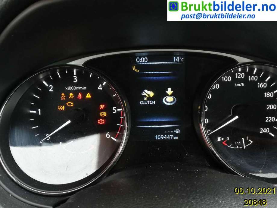 Nissan X-Trail 2014-2022 (T32) (T32), Motorkode: R9M, Girkassekode: 