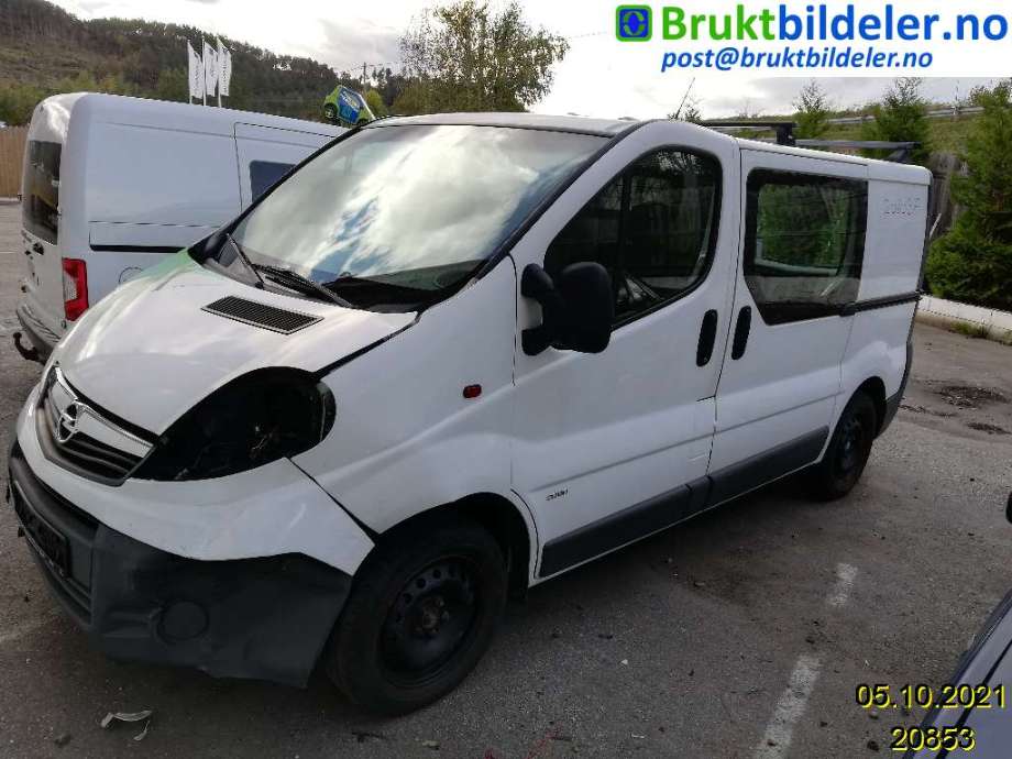 Opel Vivaro A 2006-2014 , Motorkode: M9R-780;M9R-781, Girkassekode: M73