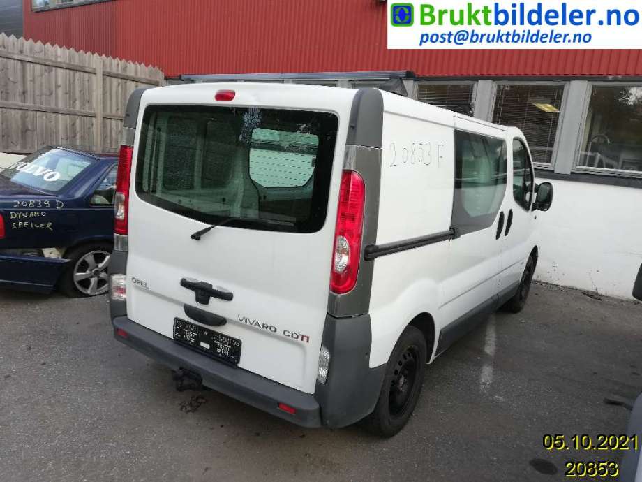 Opel Vivaro A 2006-2014 , Motorkode: M9R-780;M9R-781, Girkassekode: M73