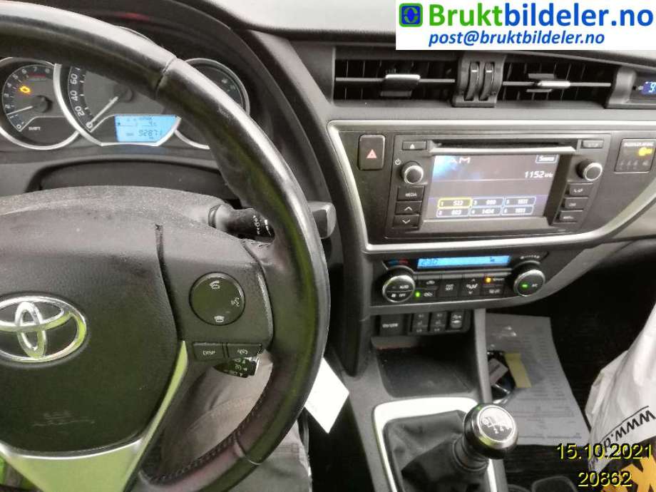 Toyota Auris 2013-2015 (Type II, Fase 1) , Motorkode: 1NR-FE, Girkassekode: 