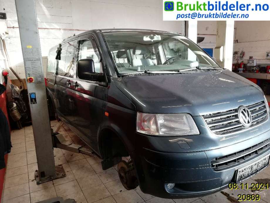 VW Transporter / Caravelle 2003-2009 (Fase 1) (T5) (T5), Motorkode: AXD;BNZ, Girkassekode: 