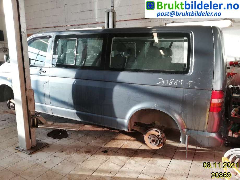 VW Transporter / Caravelle 2003-2009 (Fase 1) (T5) (T5), Motorkode: AXD;BNZ, Girkassekode: 