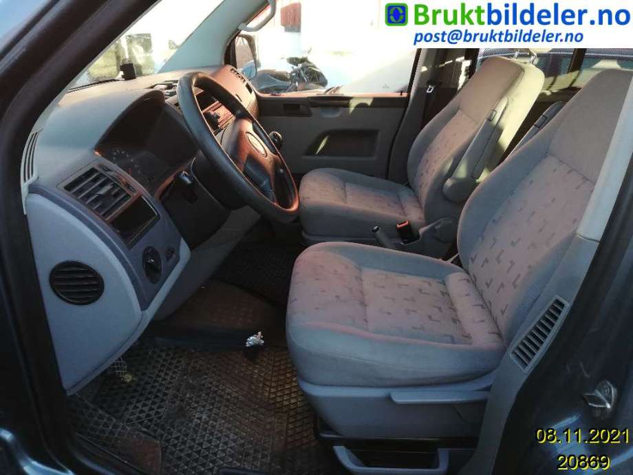 VW Transporter / Caravelle 2003-2009 (Fase 1) (T5) (T5), Motorkode: AXD;BNZ, Girkassekode: 