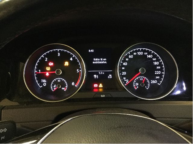 VW Golf VII 2017-2020 (Fase 2) , Motorkode: CRKB;CXXB, Girkassekode: MRV