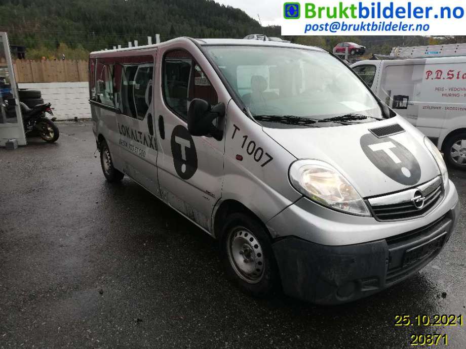 Opel Vivaro A 2006-2014 , Motorkode: M9R-780;M9R-781, Girkassekode: M73