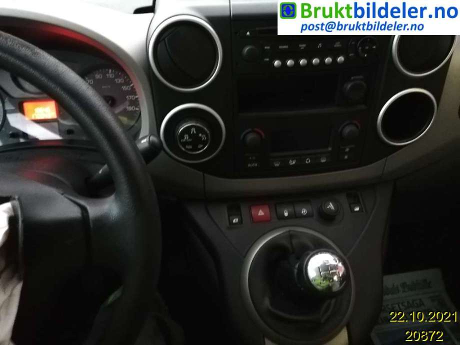 Citroën Berlingo 2008-2015 (Type II, Fase 1) , Motorkode: 9HP, Girkassekode: 