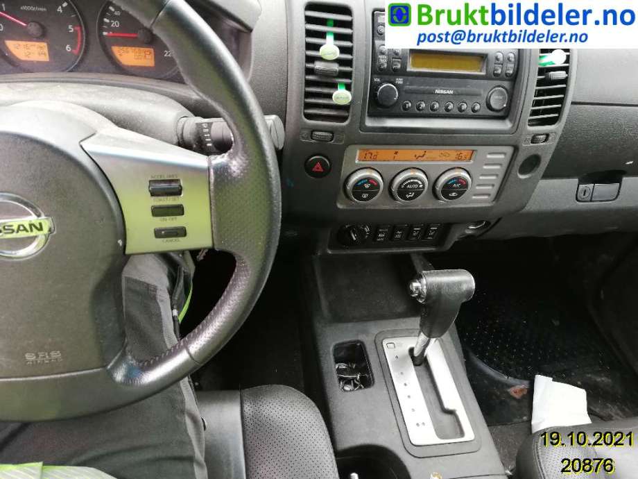 Nissan Navara 2005-2010 (Fase 1) (D40) (D40), Motorkode: YD25DDTI, Girkassekode: 