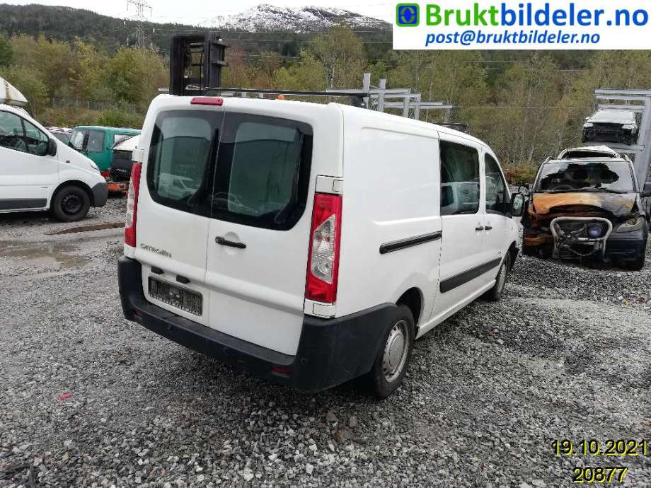 Citroën Jumpy 2007-2016 (Type II) , Motorkode: RHG;RHK, Girkassekode: 