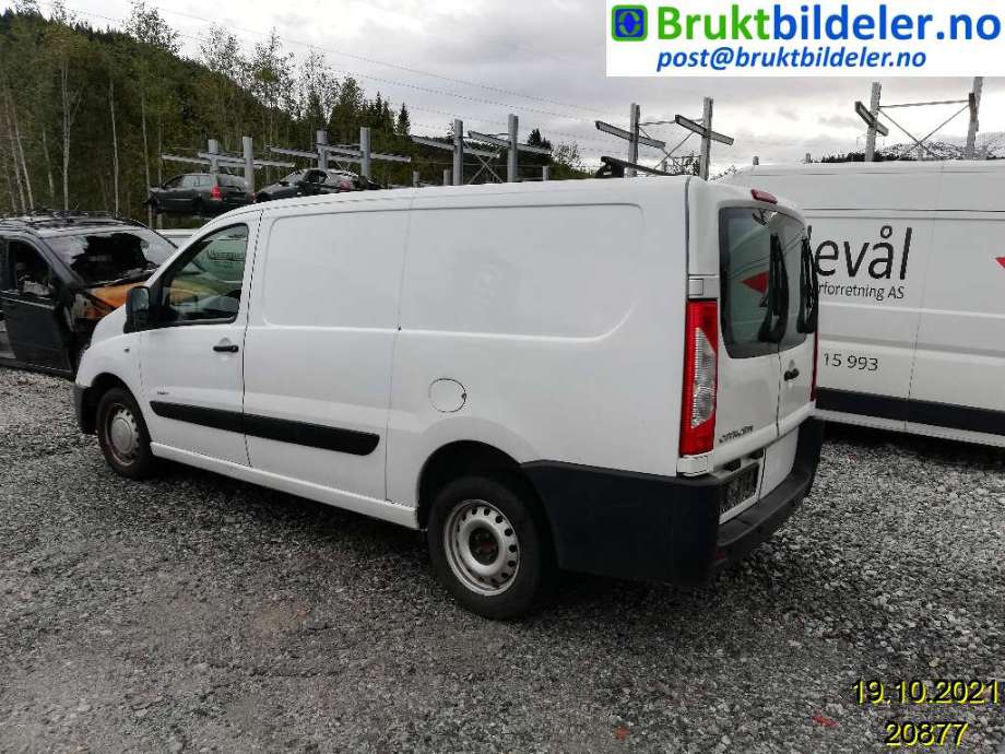 Citroën Jumpy 2007-2016 (Type II) , Motorkode: RHG;RHK, Girkassekode: 