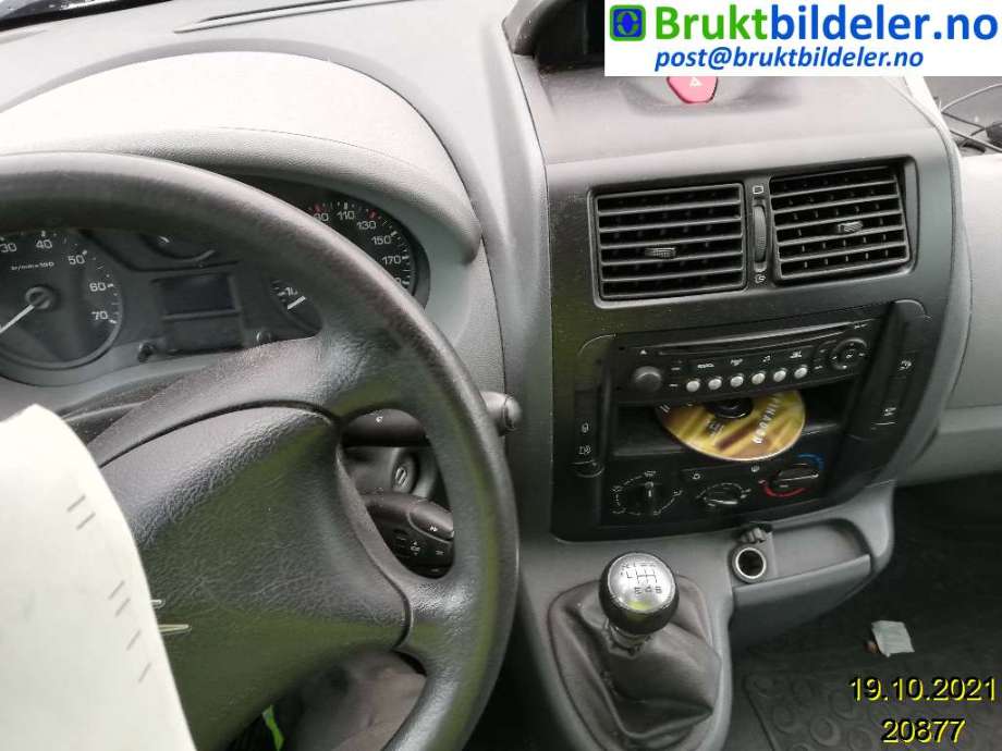 Citroën Jumpy 2007-2016 (Type II) , Motorkode: RHG;RHK, Girkassekode: 