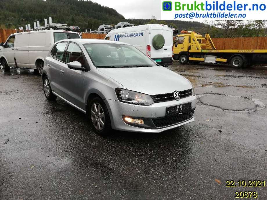 VW Polo 2009-2014 (Type V, Fase 1) , Motorkode: CAYA, Girkassekode: KFK