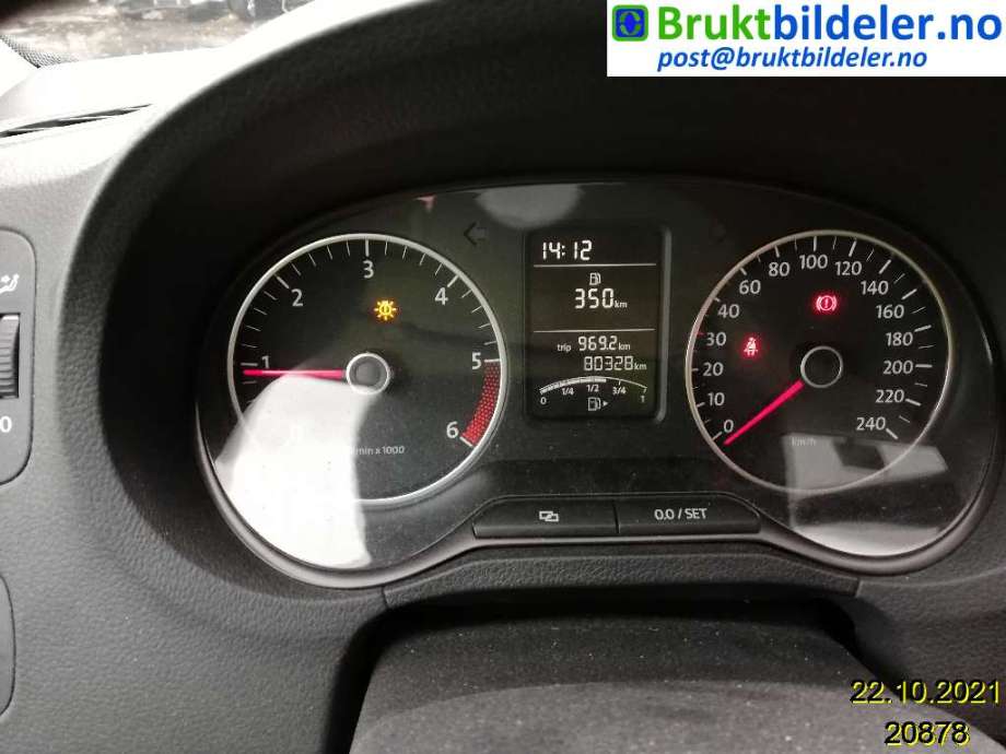 VW Polo 2009-2014 (Type V, Fase 1) , Motorkode: CAYA, Girkassekode: KFK