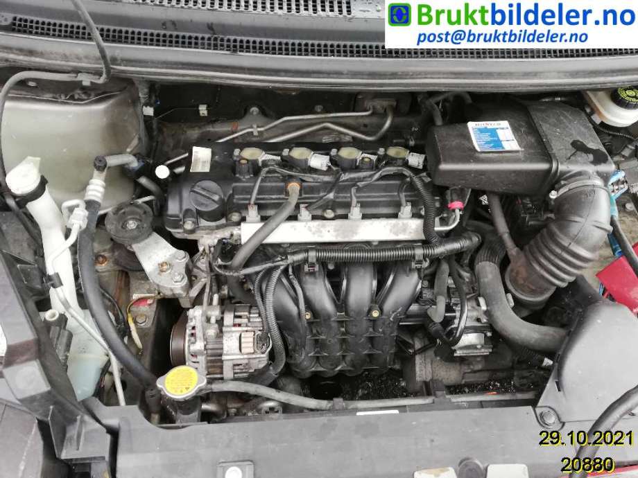 Mitsubishi Colt 2009-2013 (Type VII, Fase 2) , Motorkode: 4A90, Girkassekode: 