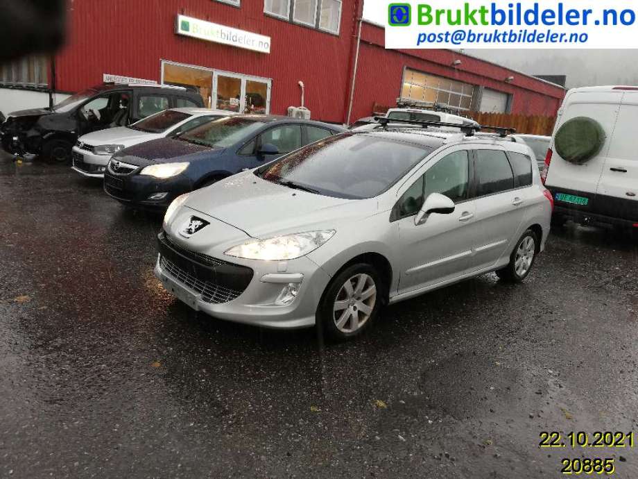 Peugeot 308 2007-2011 (Type I, Fase 1) , Motorkode: 9HZ, Girkassekode: MCD