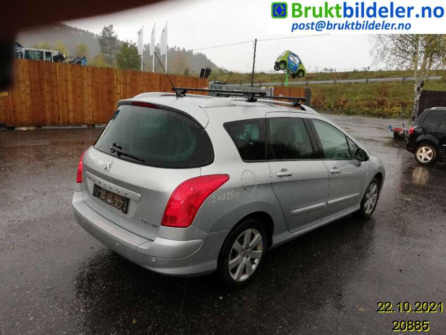 Peugeot 308 2007-2011 (Type I, Fase 1) , Motorkode: 9HZ, Girkassekode: MCD