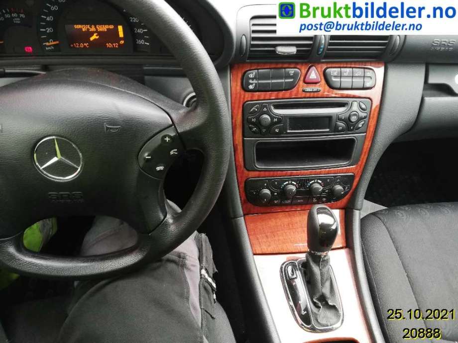 Mercedes C-Klasse 2000-2004 (Fase 1) (W203) (W203), Motorkode: M111.951, Girkassekode: D722615 W 5 A330 GA