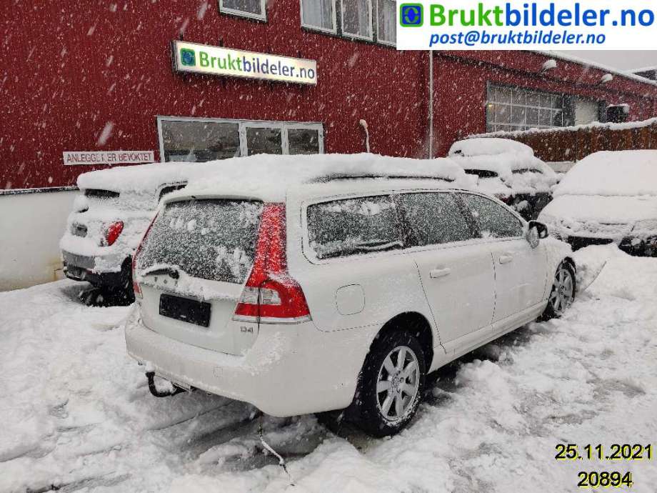 Volvo V70 2014-2016 (Type III, Fase 2) , Motorkode: D5204T3, Girkassekode: 6-MAN 2WD / M66