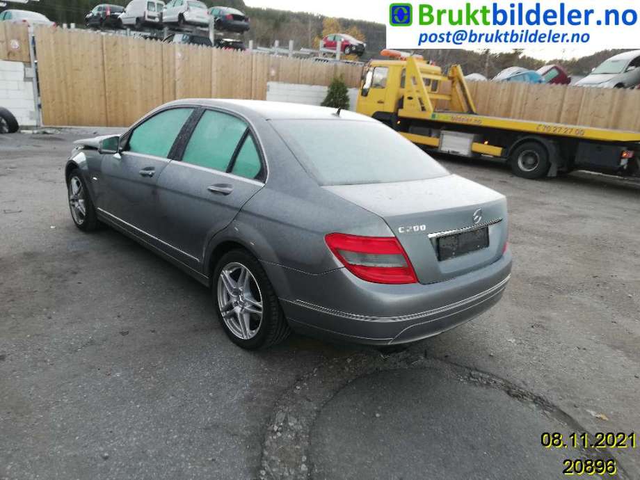 Mercedes C-Klasse 2007-2011 (Fase 1) (W204) (W204), Motorkode: OM651.913, Girkassekode: 