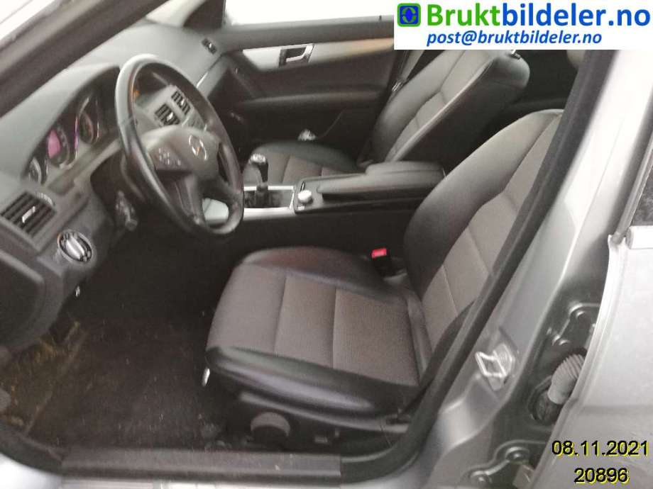 Mercedes C-Klasse 2007-2011 (Fase 1) (W204) (W204), Motorkode: OM651.913, Girkassekode: 