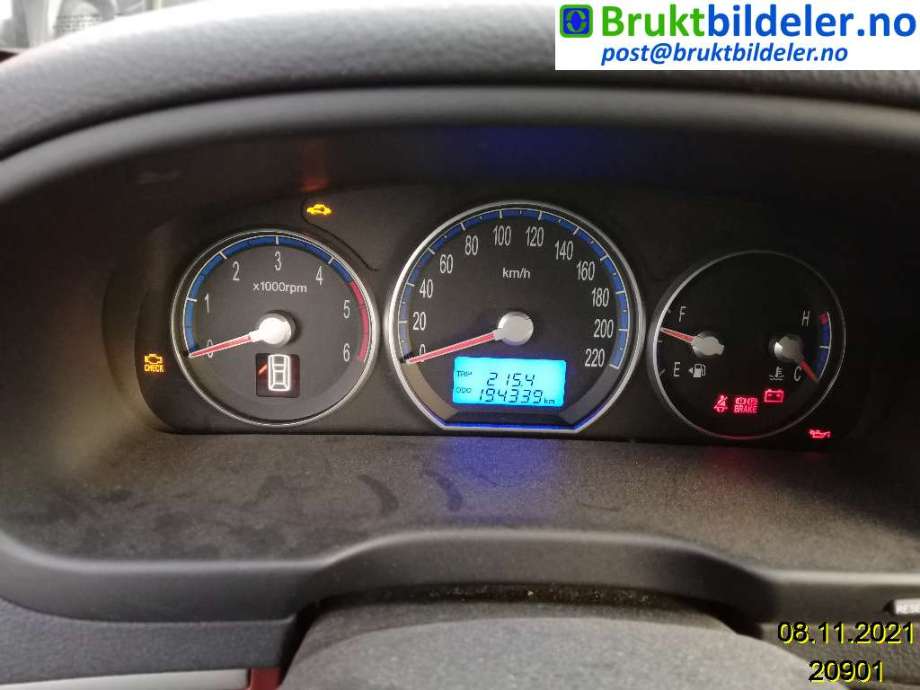 Hyundai Santa Fe 2006-2009 (Type II, Fase 1) , Motorkode: D4EB, Girkassekode: 