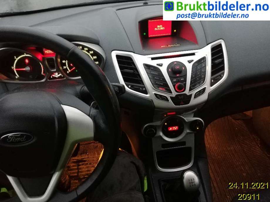 Ford Fiesta 2008-2012 (Type VI, Fase 1) , Motorkode: F6JD, Girkassekode: 