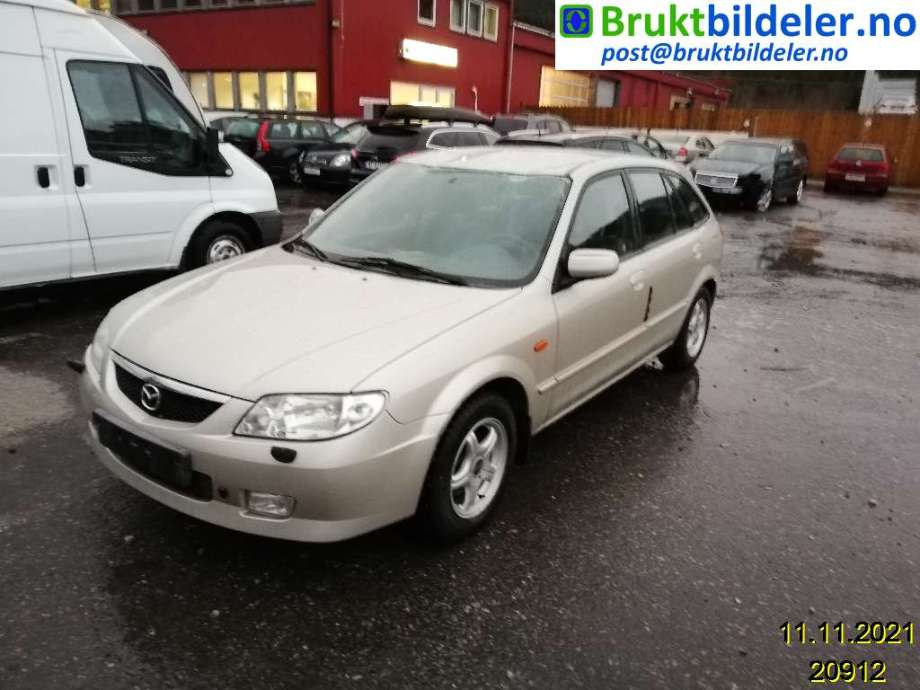 Mazda 323F 1999-2003 , Motorkode: ZM, Girkassekode: