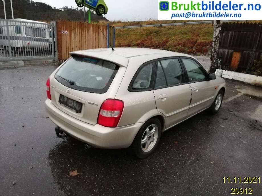 Mazda 323F 1999-2003 , Motorkode: ZM, Girkassekode: